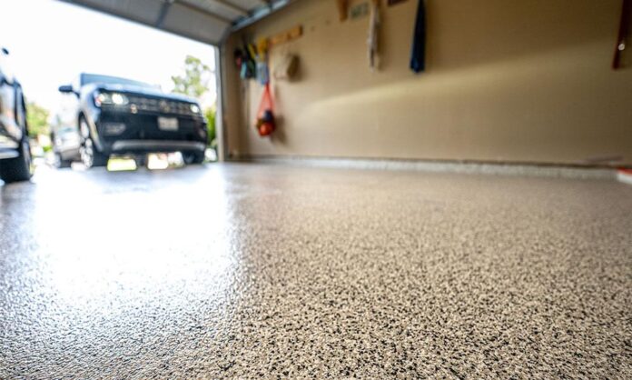 Epoxy garage flooring is highly durable and resistant to wear and tear