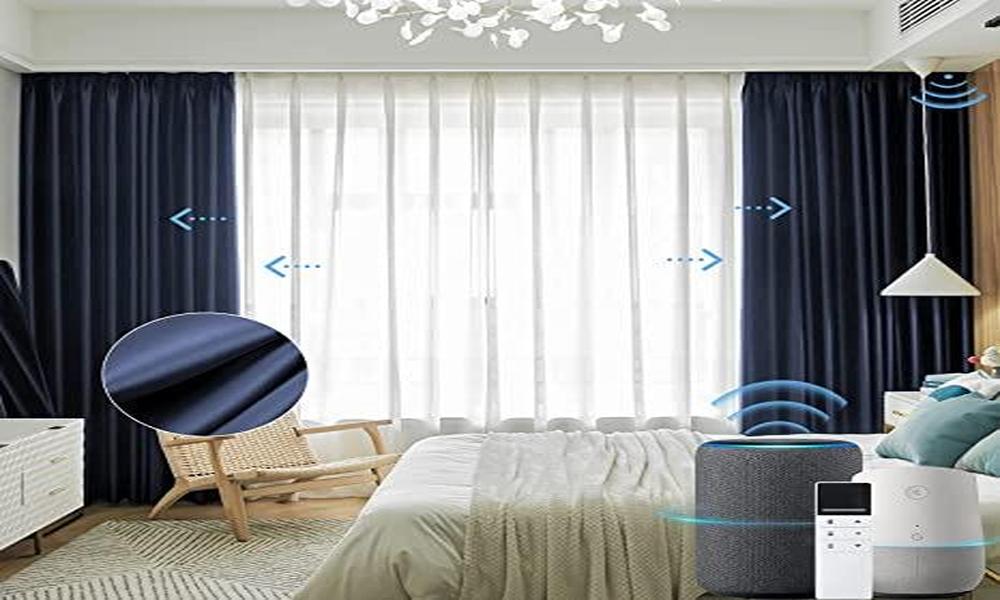 Get to save money with motorized curtains!