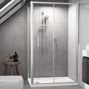 Color-Changing Shower Doors