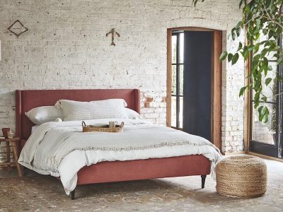 modern upholstered bed