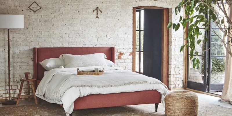 modern upholstered bed